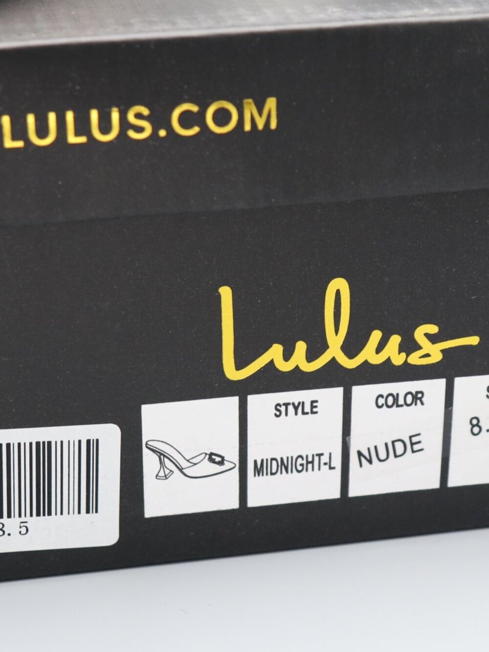 Lulus Midnight Light Nude Pointed-toe Heels Beige - Size 8.5 - Picture 2 of 9